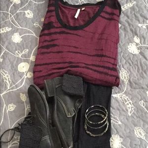 Calvin Klein 3/4 sleeve tee